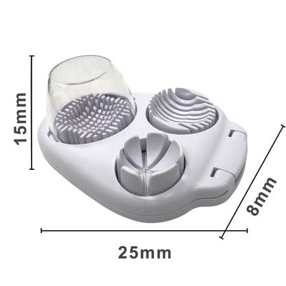 Slicemaster™ 3-In-1 Egg & Veggie Cutter – Precision Slicer for Eggs, Avocados, Fruits & More